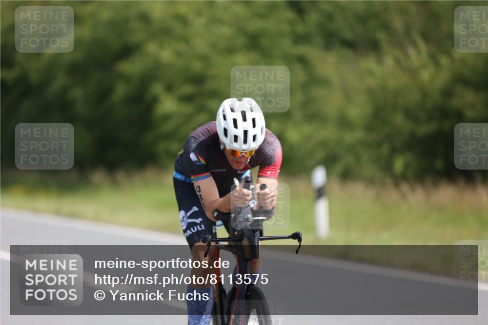 22.06.2025 - Viking Triathlon Yannick Fuchs http://msf.ph/oto/8113575 22.06.2025 11:38:39 Radfahren 68, 240, 249, 315, 374, 483 meine-sportfotos.de