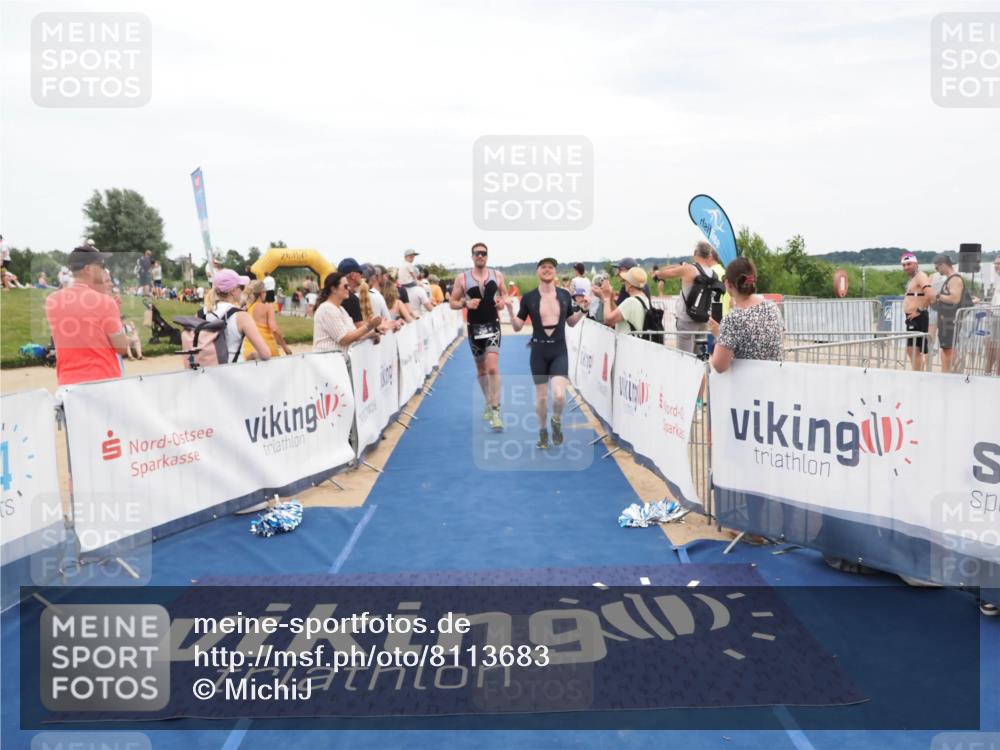 22.06.2025 - Viking Triathlon MichiJ http://msf.ph/oto/8113683 22.06.2025 15:04:25 Ziel 255, 550 meine-sportfotos.de