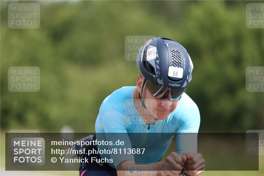 22.06.2025 - Viking Triathlon Yannick Fuchs http://msf.ph/oto/8113687 22.06.2025 11:38:44 Radfahren 68, 240 meine-sportfotos.de