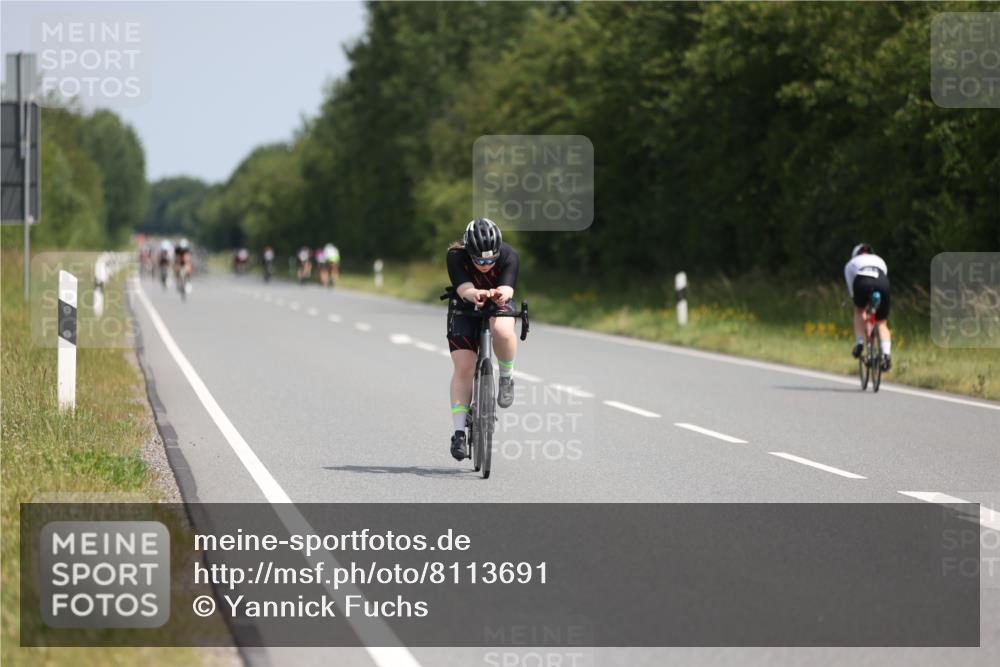 22.06.2025 - Viking Triathlon Yannick Fuchs http://msf.ph/oto/8113691 22.06.2025 11:38:45 Radfahren 68, 240 meine-sportfotos.de