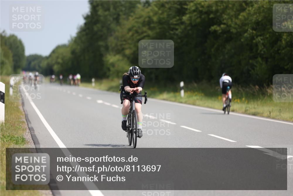 22.06.2025 - Viking Triathlon Yannick Fuchs http://msf.ph/oto/8113697 22.06.2025 11:38:45 Radfahren 68, 240 meine-sportfotos.de