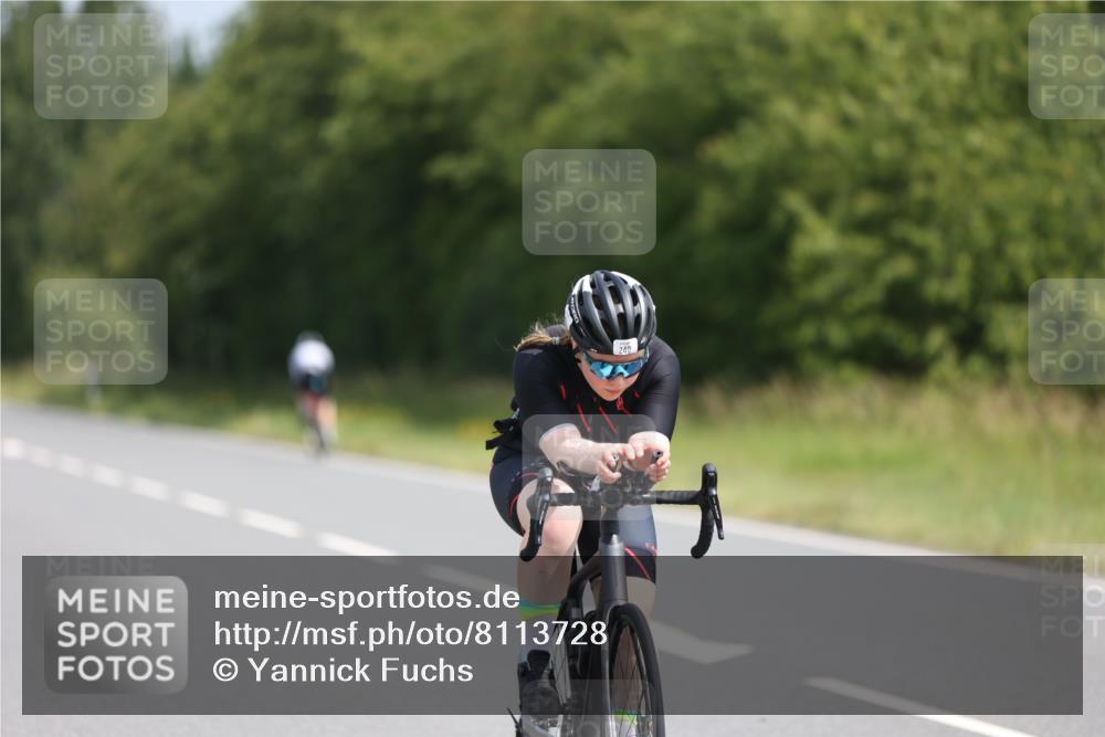22.06.2025 - Viking Triathlon Yannick Fuchs http://msf.ph/oto/8113728 22.06.2025 11:38:47 Radfahren 68, 240 meine-sportfotos.de