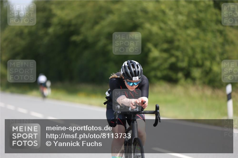 22.06.2025 - Viking Triathlon Yannick Fuchs http://msf.ph/oto/8113733 22.06.2025 11:38:47 Radfahren 68, 240 meine-sportfotos.de