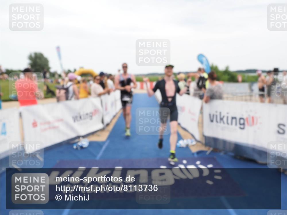 22.06.2025 - Viking Triathlon MichiJ http://msf.ph/oto/8113736 22.06.2025 15:04:26 Ziel 255, 550 meine-sportfotos.de