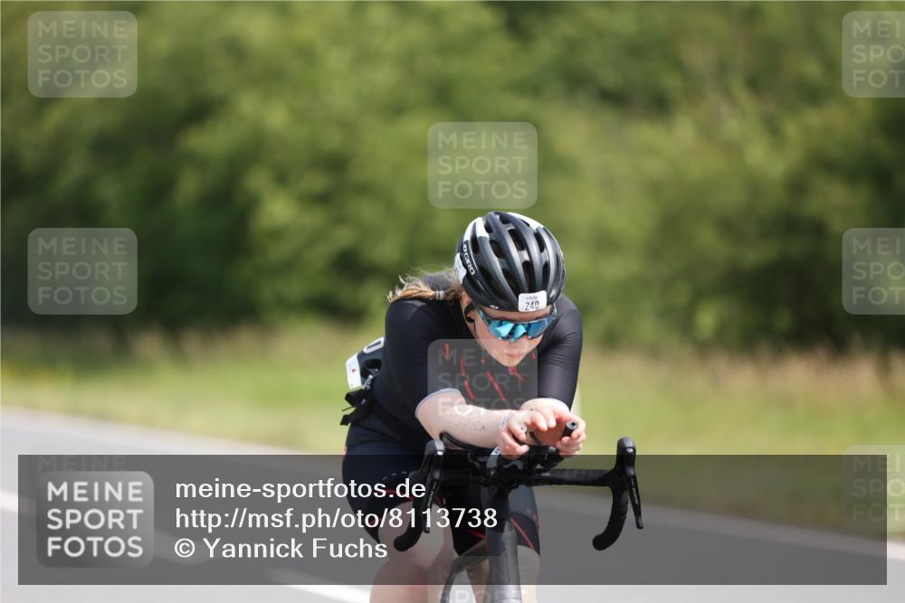 22.06.2025 - Viking Triathlon Yannick Fuchs http://msf.ph/oto/8113738 22.06.2025 11:38:47 Radfahren 68, 240 meine-sportfotos.de