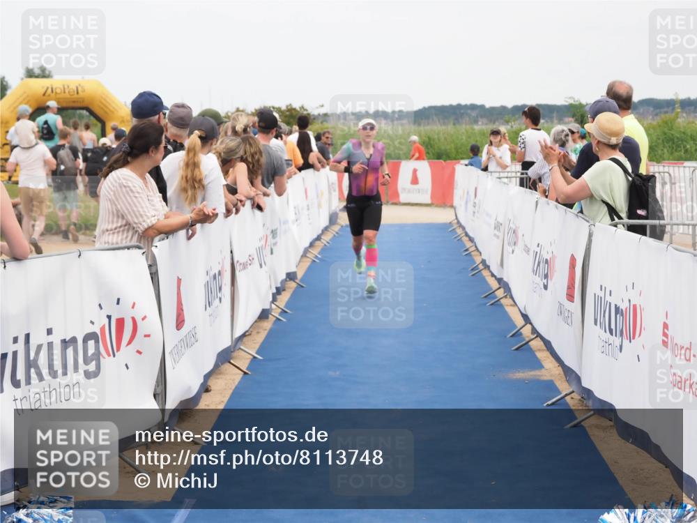 22.06.2025 - Viking Triathlon MichiJ http://msf.ph/oto/8113748 22.06.2025 15:04:45 Ziel 215 meine-sportfotos.de