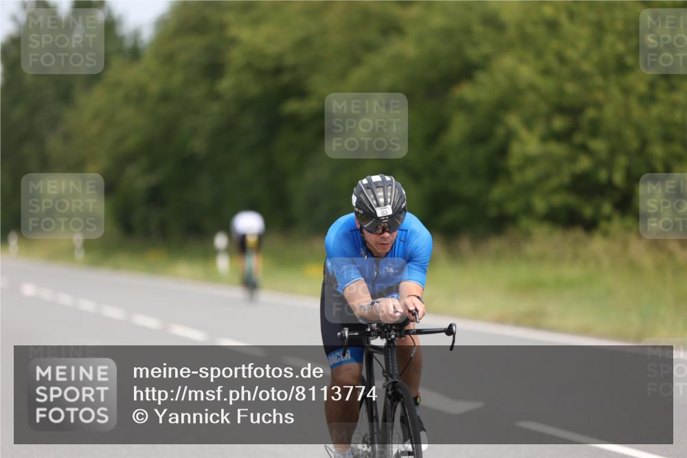 22.06.2025 - Viking Triathlon Yannick Fuchs http://msf.ph/oto/8113774 22.06.2025 12:15:18 Radfahren 153, 355, 440 meine-sportfotos.de