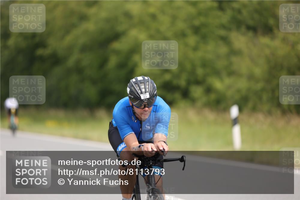 22.06.2025 - Viking Triathlon Yannick Fuchs http://msf.ph/oto/8113793 22.06.2025 12:15:18 Radfahren 153, 355, 440 meine-sportfotos.de