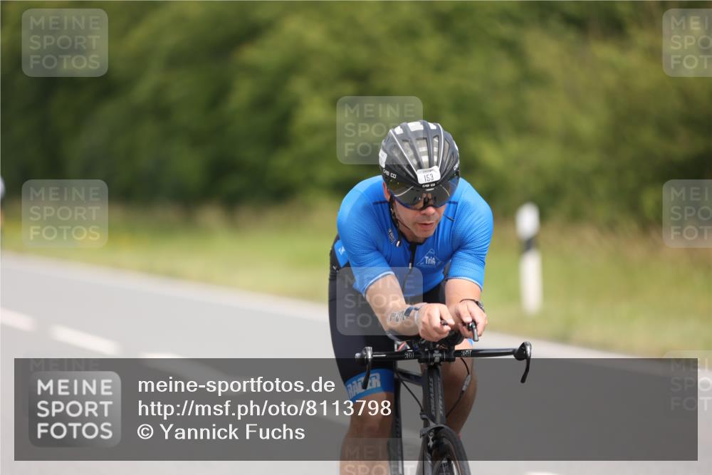 22.06.2025 - Viking Triathlon Yannick Fuchs http://msf.ph/oto/8113798 22.06.2025 12:15:18 Radfahren 153, 355, 440 meine-sportfotos.de