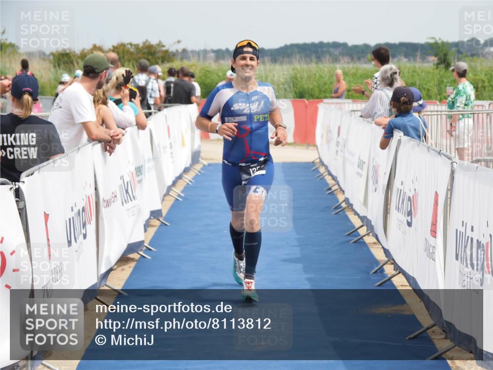 22.06.2025 - Viking Triathlon MichiJ http://msf.ph/oto/8113812 22.06.2025 14:54:24 Ziel 135, 448 meine-sportfotos.de