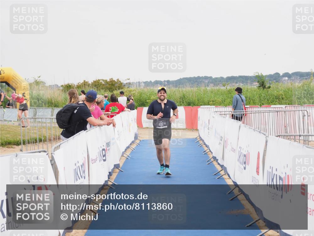 22.06.2025 - Viking Triathlon MichiJ http://msf.ph/oto/8113860 22.06.2025 16:44:56 Ziel 402 meine-sportfotos.de
