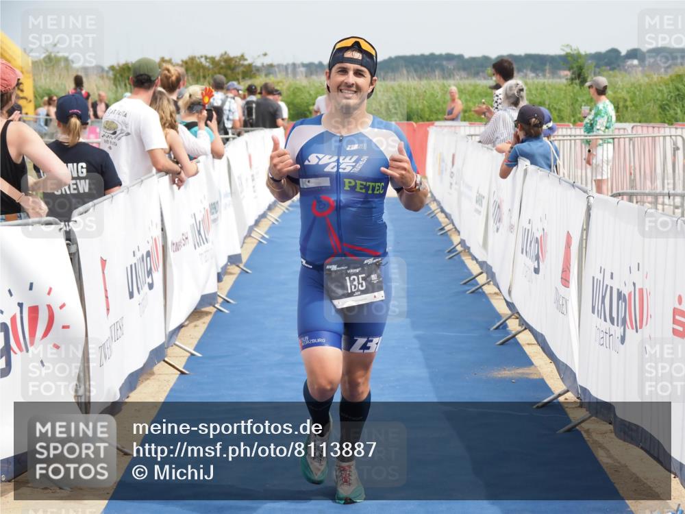 22.06.2025 - Viking Triathlon MichiJ http://msf.ph/oto/8113887 22.06.2025 14:54:24 Ziel 135, 448 meine-sportfotos.de