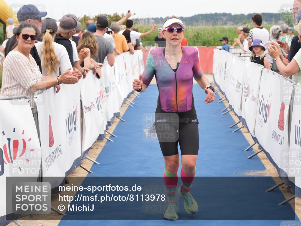 22.06.2025 - Viking Triathlon MichiJ http://msf.ph/oto/8113978 22.06.2025 15:04:47 Ziel 187, 215 meine-sportfotos.de