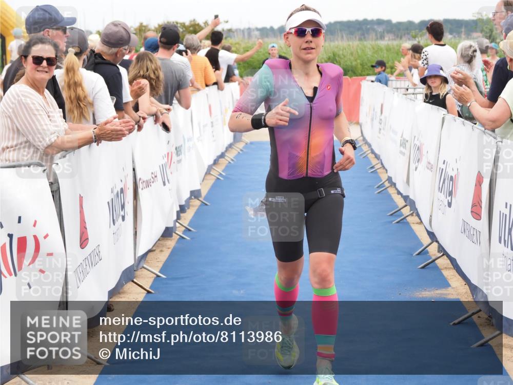 22.06.2025 - Viking Triathlon MichiJ http://msf.ph/oto/8113986 22.06.2025 15:04:48 Ziel 187, 215 meine-sportfotos.de