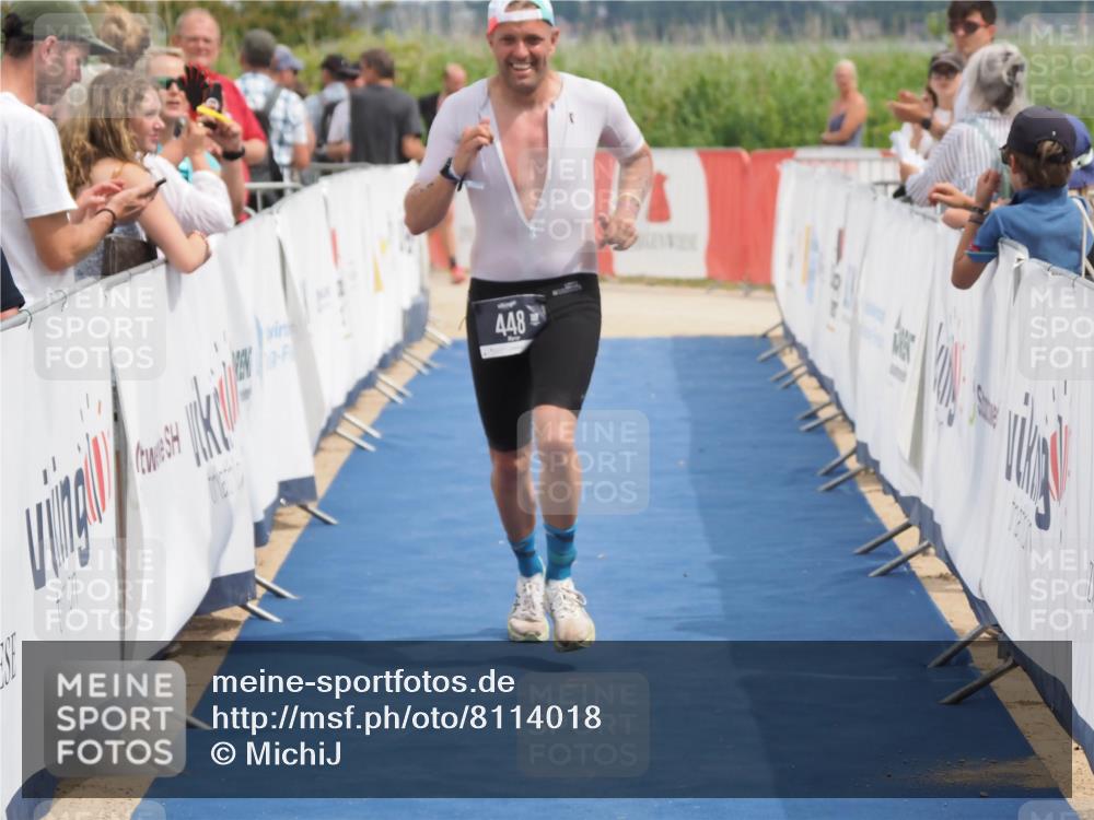 22.06.2025 - Viking Triathlon MichiJ http://msf.ph/oto/8114018 22.06.2025 14:54:27 Ziel 135, 448 meine-sportfotos.de