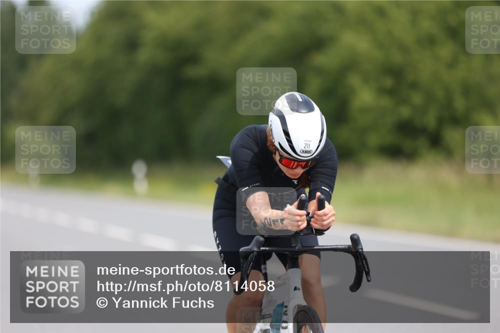 22.06.2025 - Viking Triathlon Yannick Fuchs http://msf.ph/oto/8114058 22.06.2025 12:15:37 Radfahren 22, 211, 222, 641 meine-sportfotos.de