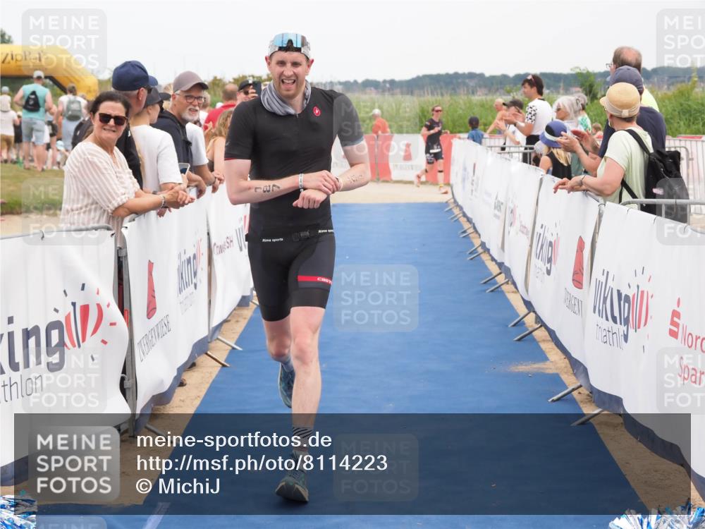 22.06.2025 - Viking Triathlon MichiJ http://msf.ph/oto/8114223 22.06.2025 15:04:53 Ziel 187 meine-sportfotos.de