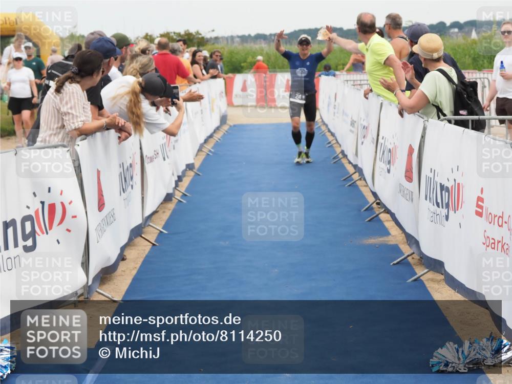 22.06.2025 - Viking Triathlon MichiJ http://msf.ph/oto/8114250 22.06.2025 15:05:11 Ziel 214 meine-sportfotos.de