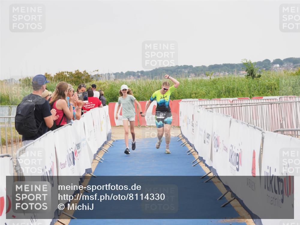 22.06.2025 - Viking Triathlon MichiJ http://msf.ph/oto/8114330 22.06.2025 16:45:57 Ziel 321 meine-sportfotos.de
