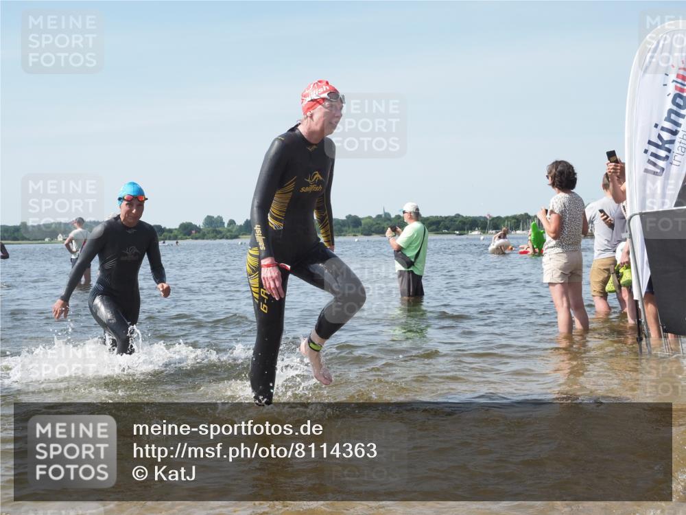 22.06.2025 - Viking Triathlon KatJ http://msf.ph/oto/8114363 22.06.2025 10:41:55 Schwimmen 58, 142, 159, 199, 221, 625 meine-sportfotos.de