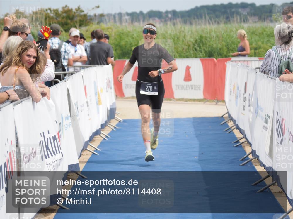 22.06.2025 - Viking Triathlon MichiJ http://msf.ph/oto/8114408 22.06.2025 14:55:07 Ziel 209, 278 meine-sportfotos.de