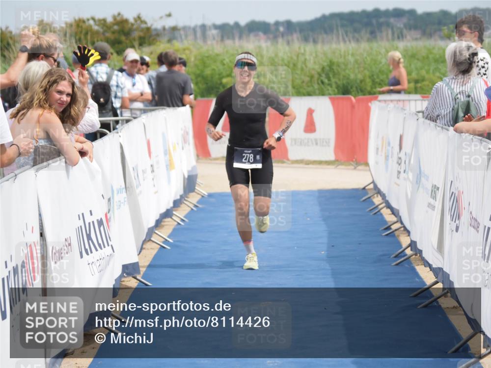 22.06.2025 - Viking Triathlon MichiJ http://msf.ph/oto/8114426 22.06.2025 14:55:08 Ziel 209, 278 meine-sportfotos.de