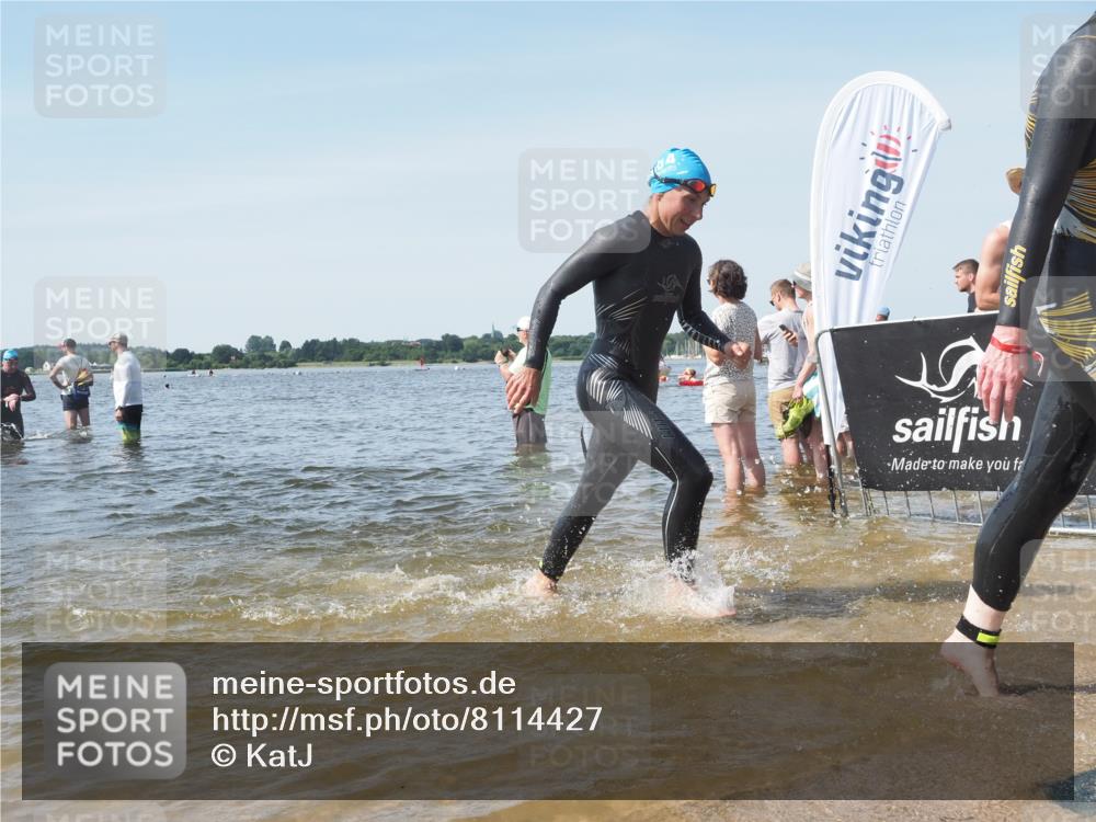 22.06.2025 - Viking Triathlon KatJ http://msf.ph/oto/8114427 22.06.2025 10:41:57 Schwimmen 58, 159, 199, 221, 625 meine-sportfotos.de