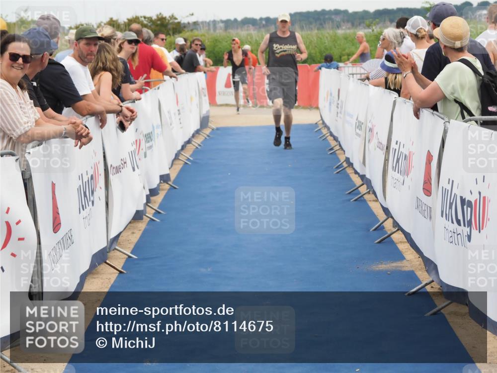 22.06.2025 - Viking Triathlon MichiJ http://msf.ph/oto/8114675 22.06.2025 15:05:25 Ziel 443 meine-sportfotos.de