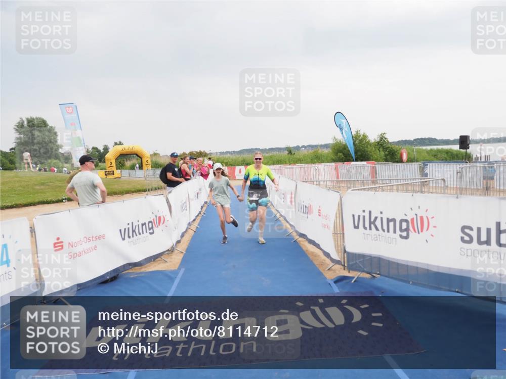 22.06.2025 - Viking Triathlon MichiJ http://msf.ph/oto/8114712 22.06.2025 16:46:01 Ziel 321 meine-sportfotos.de