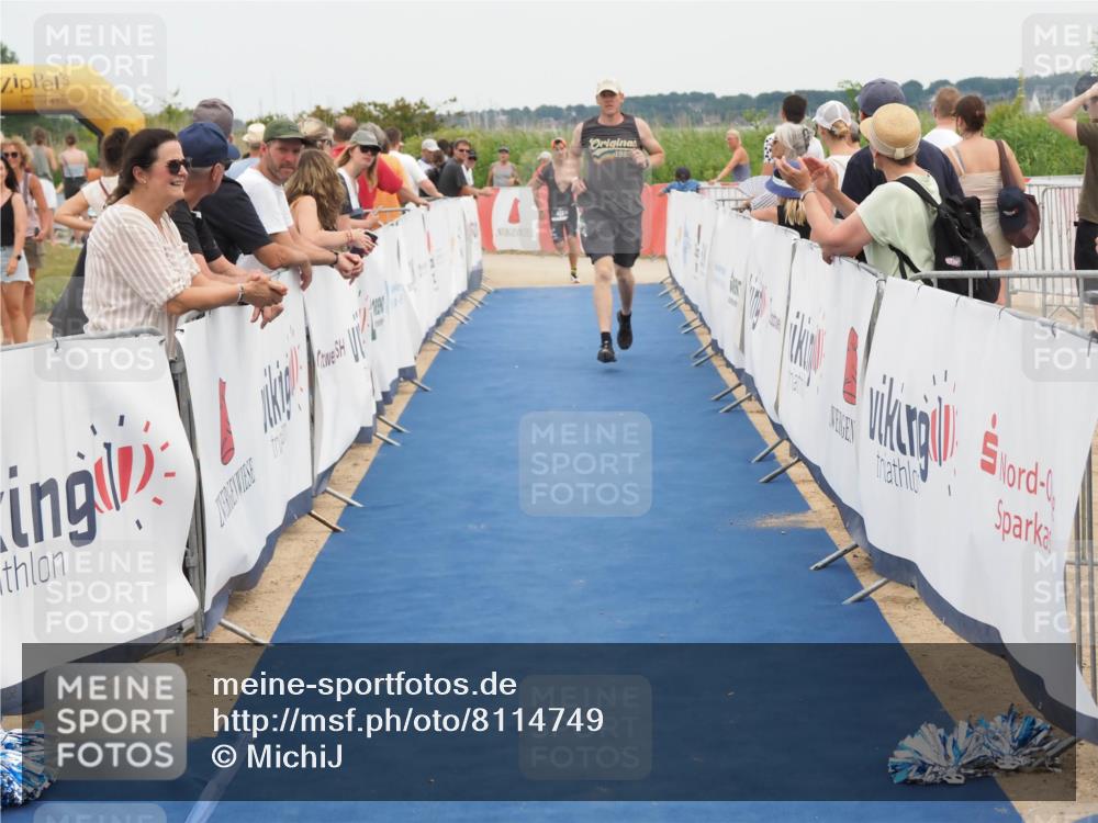 22.06.2025 - Viking Triathlon MichiJ http://msf.ph/oto/8114749 22.06.2025 15:05:26 Ziel 443 meine-sportfotos.de