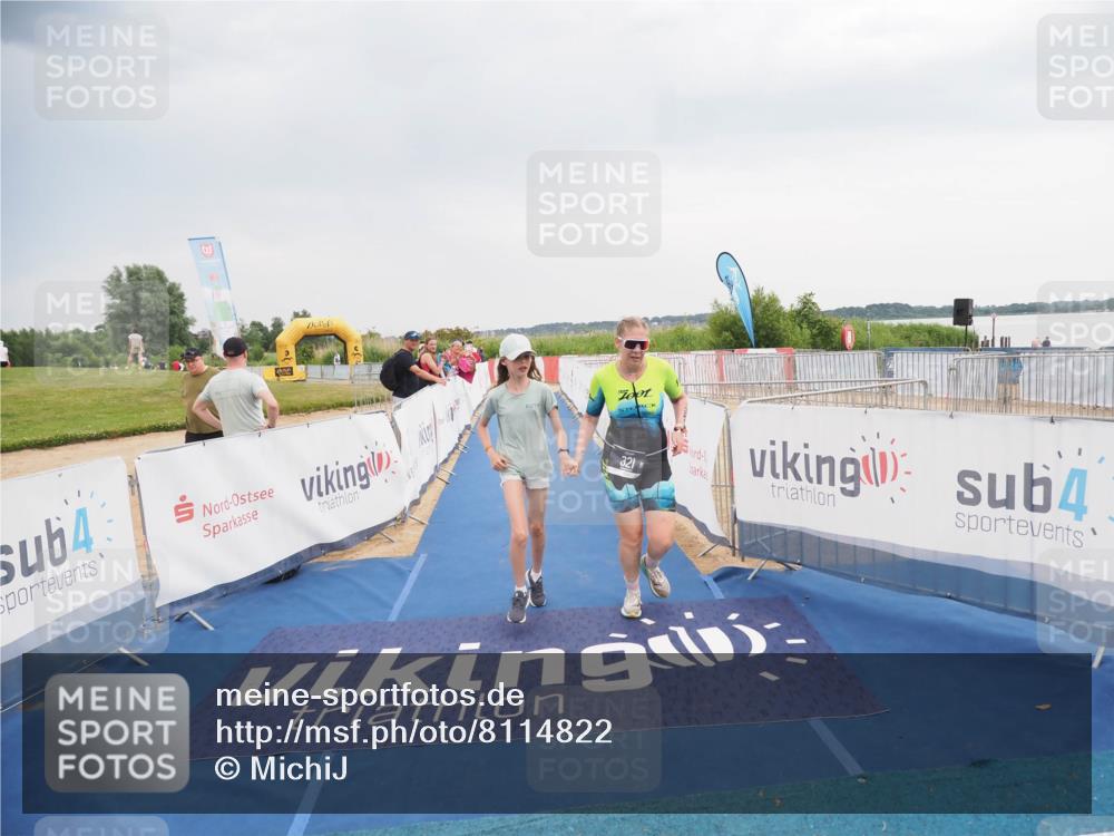 22.06.2025 - Viking Triathlon MichiJ http://msf.ph/oto/8114822 22.06.2025 16:46:02 Ziel 321 meine-sportfotos.de