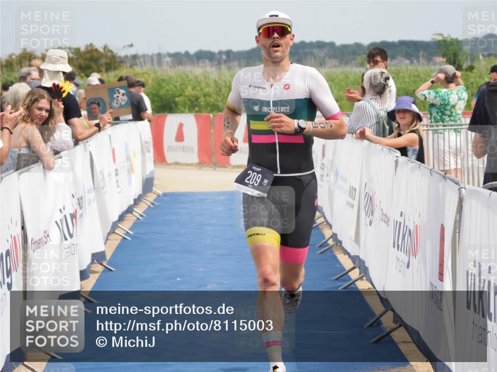 22.06.2025 - Viking Triathlon MichiJ http://msf.ph/oto/8115003 22.06.2025 14:55:14 Ziel 209, 278 meine-sportfotos.de