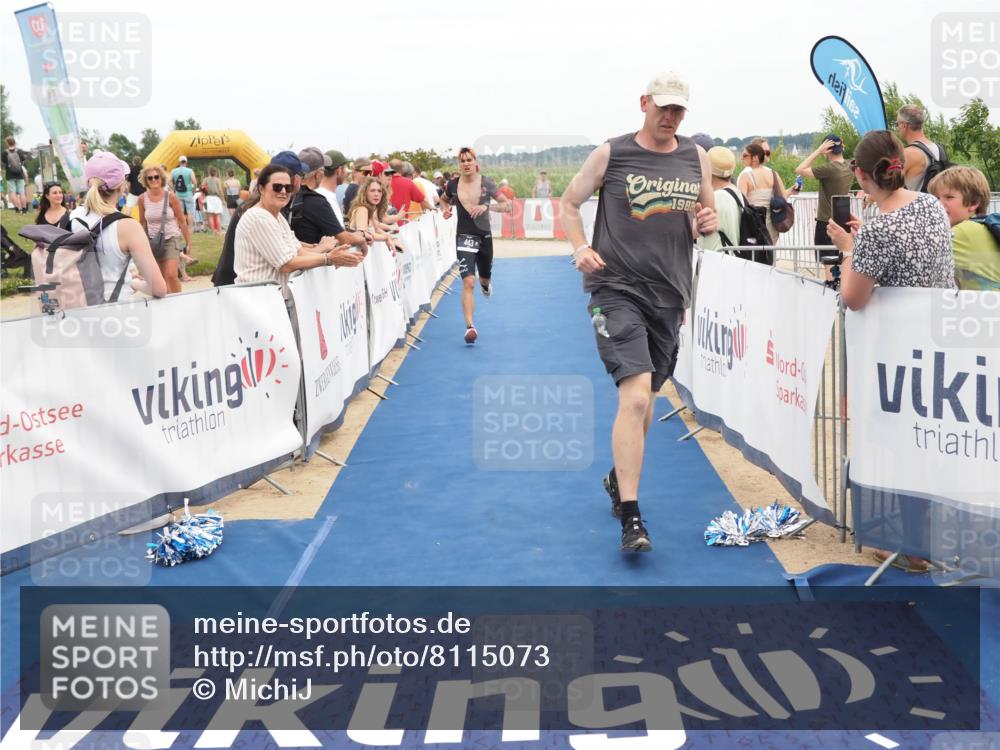 22.06.2025 - Viking Triathlon MichiJ http://msf.ph/oto/8115073 22.06.2025 15:05:28 Ziel 443 meine-sportfotos.de