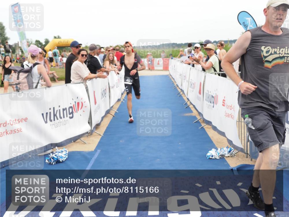 22.06.2025 - Viking Triathlon MichiJ http://msf.ph/oto/8115166 22.06.2025 15:05:29 Ziel 443 meine-sportfotos.de