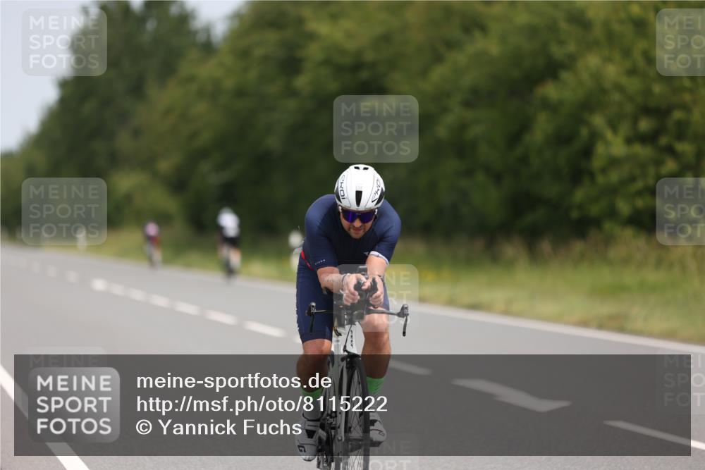 22.06.2025 - Viking Triathlon Yannick Fuchs http://msf.ph/oto/8115222 22.06.2025 12:16:58 Radfahren 1, 17, 455, 538, 557, 626 meine-sportfotos.de