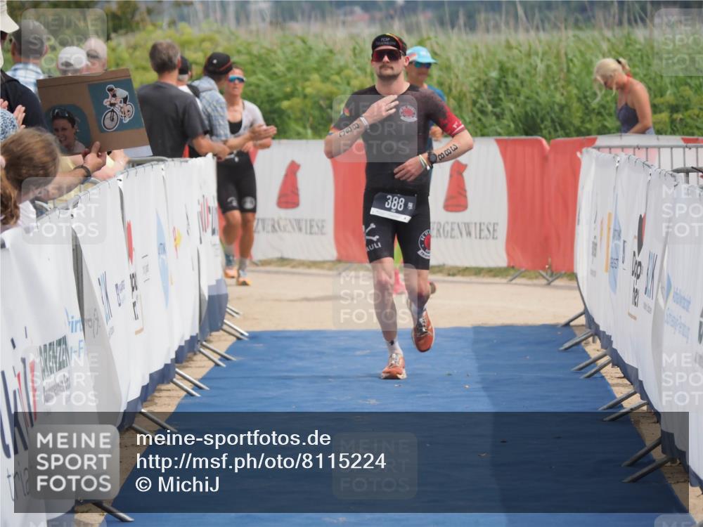 22.06.2025 - Viking Triathlon MichiJ http://msf.ph/oto/8115224 22.06.2025 14:55:31 Ziel 388 meine-sportfotos.de