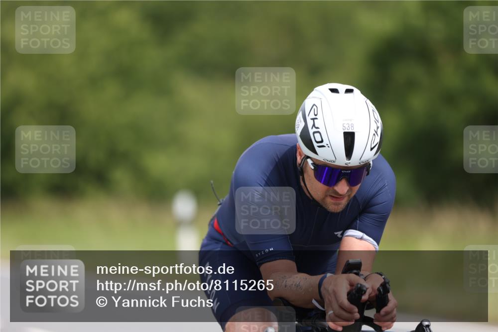 22.06.2025 - Viking Triathlon Yannick Fuchs http://msf.ph/oto/8115265 22.06.2025 12:16:59 Radfahren 1, 17, 455, 527, 538, 557, 626 meine-sportfotos.de