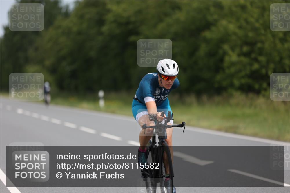 22.06.2025 - Viking Triathlon Yannick Fuchs http://msf.ph/oto/8115582 22.06.2025 12:17:19 Radfahren 165, 216, 324 meine-sportfotos.de
