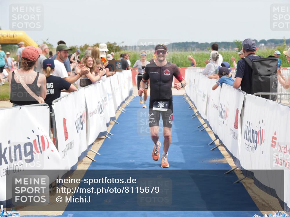 22.06.2025 - Viking Triathlon MichiJ http://msf.ph/oto/8115679 22.06.2025 14:55:35 Ziel 30, 388 meine-sportfotos.de