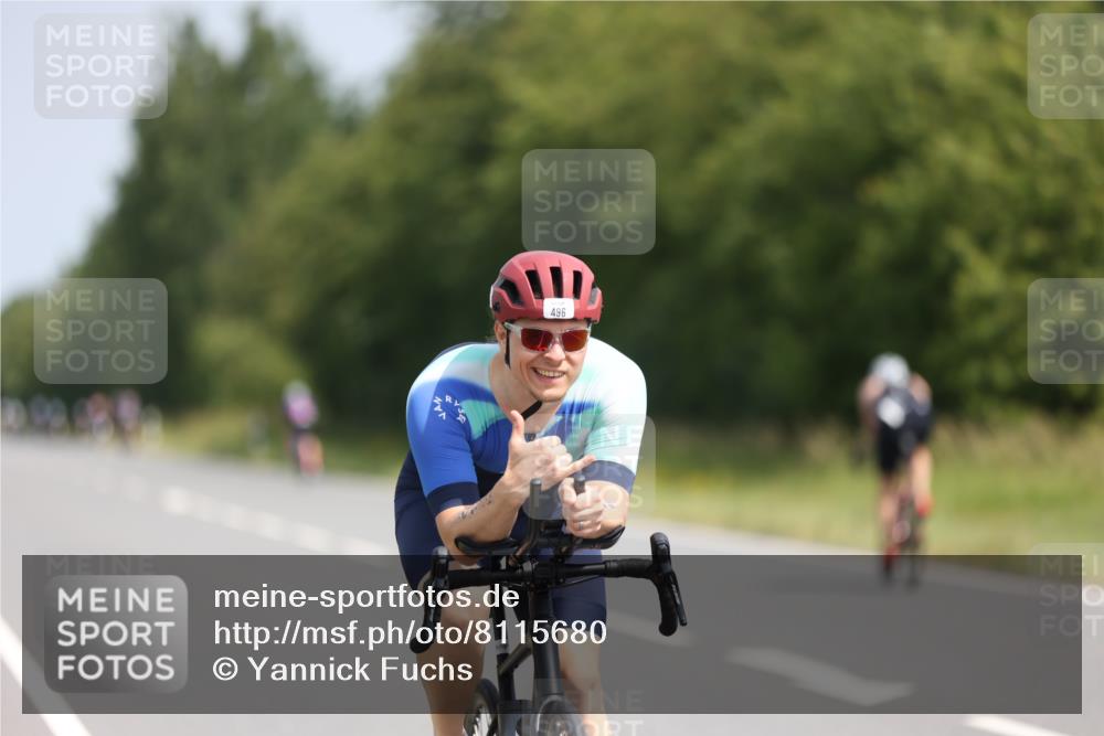 22.06.2025 - Viking Triathlon Yannick Fuchs http://msf.ph/oto/8115680 22.06.2025 11:40:17 Radfahren 36, 135, 200, 439, 496 meine-sportfotos.de