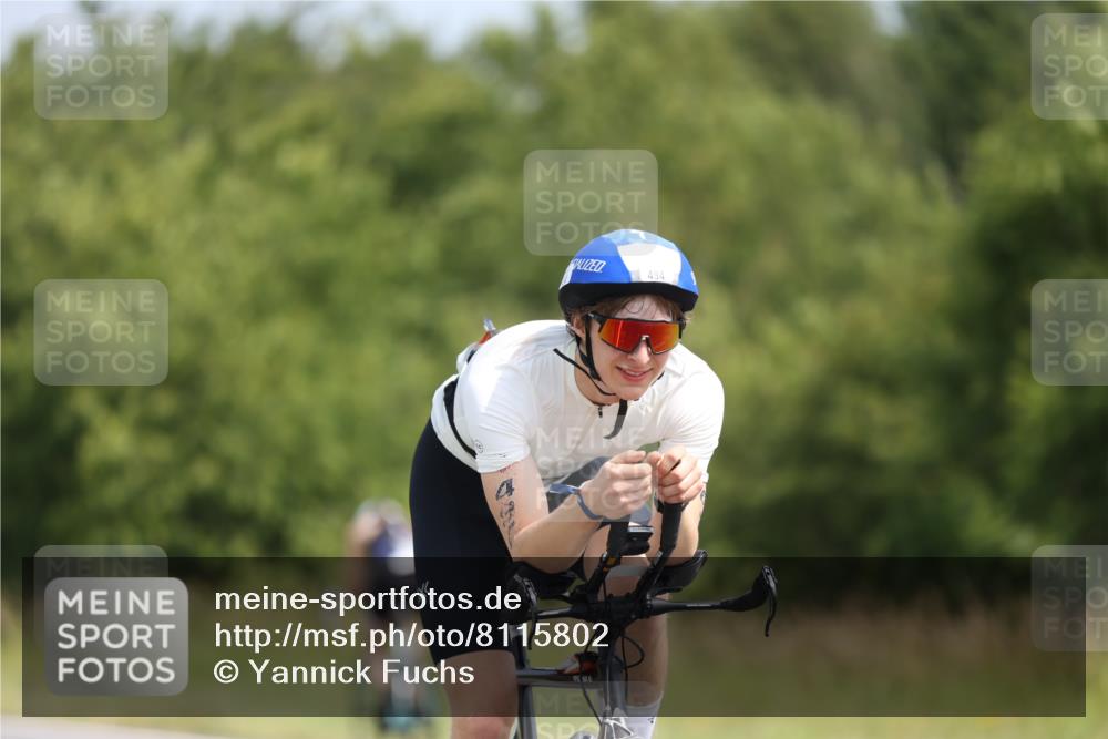 22.06.2025 - Viking Triathlon Yannick Fuchs http://msf.ph/oto/8115802 22.06.2025 11:40:28 Radfahren 149, 168, 494, 524, 608 meine-sportfotos.de