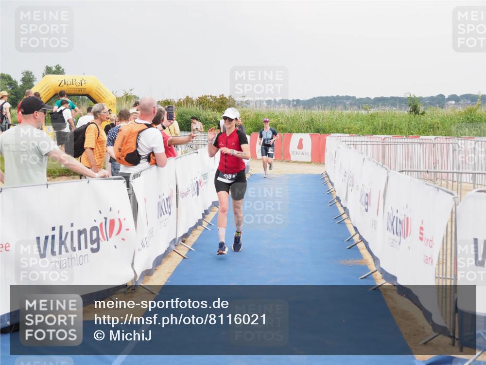 22.06.2025 - Viking Triathlon MichiJ http://msf.ph/oto/8116021 22.06.2025 16:49:54 Ziel 477, 499 meine-sportfotos.de