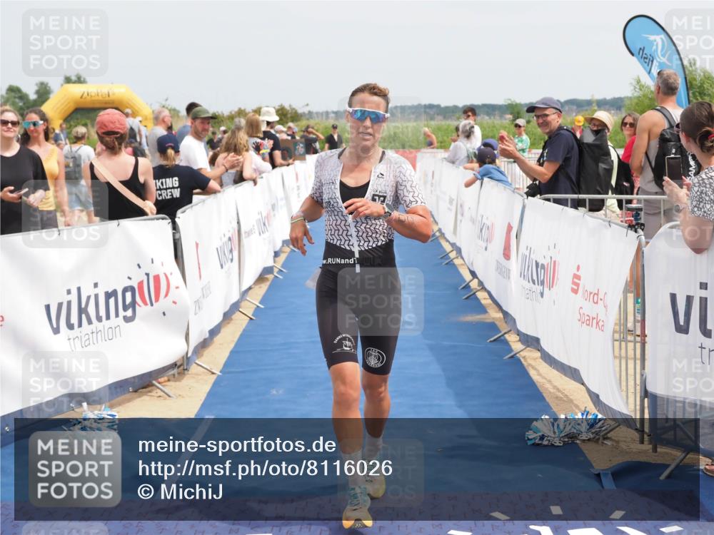 22.06.2025 - Viking Triathlon MichiJ http://msf.ph/oto/8116026 22.06.2025 14:55:39 Ziel 30, 388 meine-sportfotos.de