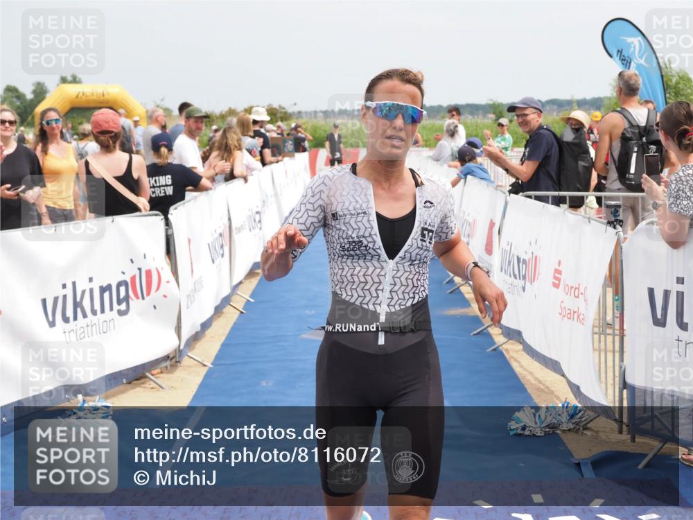 22.06.2025 - Viking Triathlon MichiJ http://msf.ph/oto/8116072 22.06.2025 14:55:40 Ziel 30, 388 meine-sportfotos.de