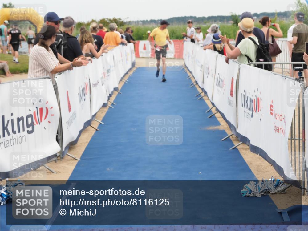 22.06.2025 - Viking Triathlon MichiJ http://msf.ph/oto/8116125 22.06.2025 15:06:34 Ziel  meine-sportfotos.de