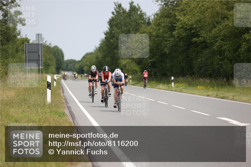 22.06.2025 - Viking Triathlon Yannick Fuchs http://msf.ph/oto/8116200 22.06.2025 12:19:15 Radfahren 7, 124, 154, 207, 251, 336 meine-sportfotos.de