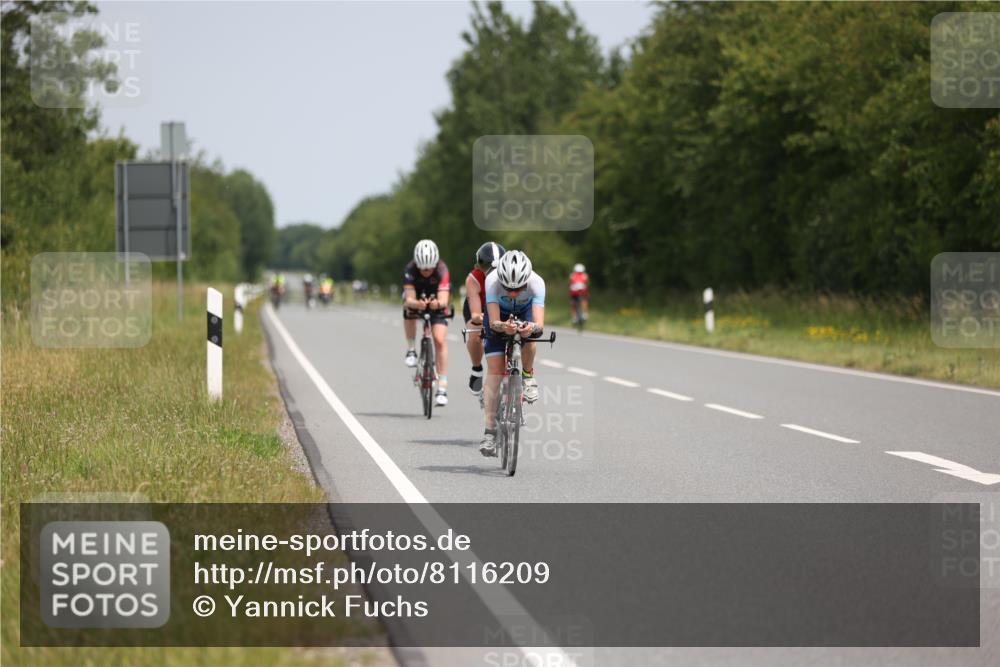 22.06.2025 - Viking Triathlon Yannick Fuchs http://msf.ph/oto/8116209 22.06.2025 12:19:16 Radfahren 7, 124, 154, 207, 251, 336 meine-sportfotos.de