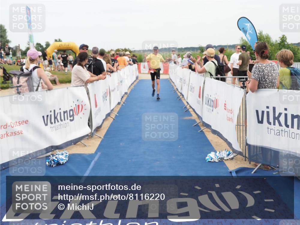 22.06.2025 - Viking Triathlon MichiJ http://msf.ph/oto/8116220 22.06.2025 15:06:35 Ziel  meine-sportfotos.de
