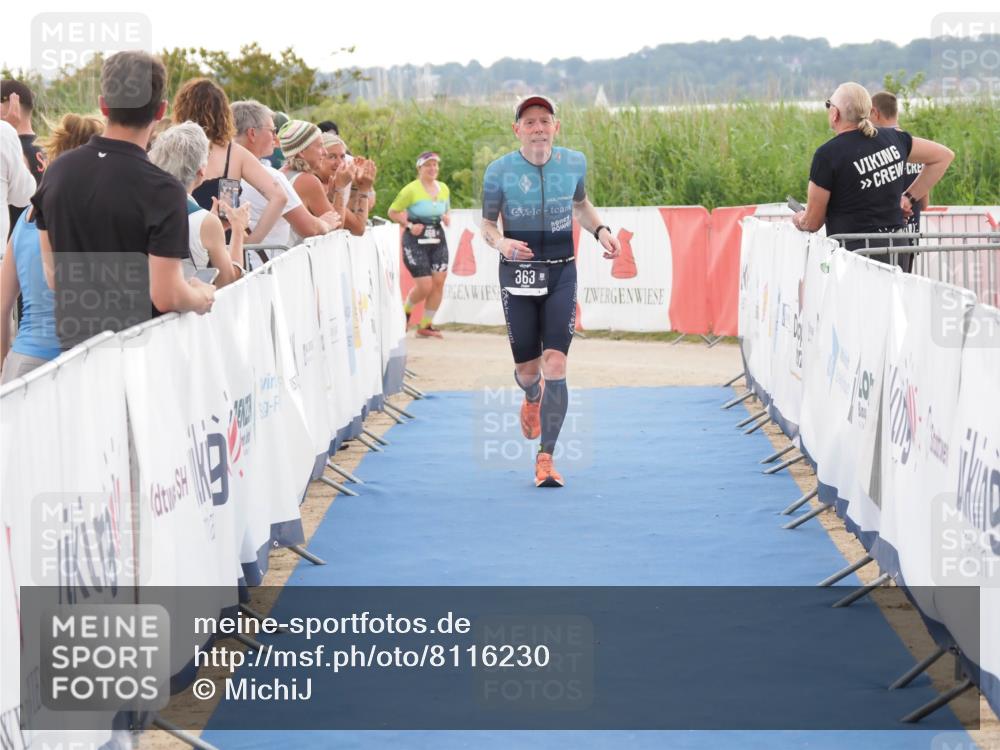 22.06.2025 - Viking Triathlon MichiJ http://msf.ph/oto/8116230 22.06.2025 16:27:20 Ziel 363 meine-sportfotos.de