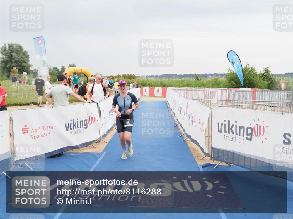 22.06.2025 - Viking Triathlon MichiJ http://msf.ph/oto/8116288 22.06.2025 16:50:00 Ziel 477, 499 meine-sportfotos.de